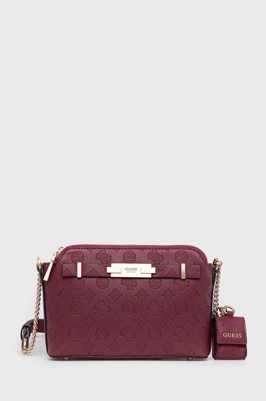 

Чанта Guess в лилаво, Виолетов