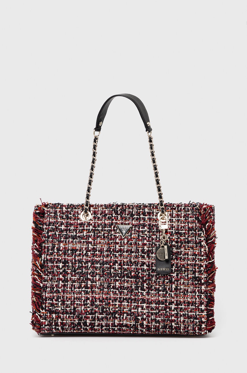 

Чанта Guess в червено, Червен