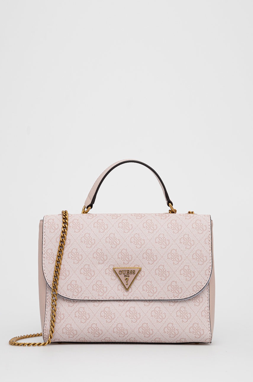 

Чанта Guess в розово, Розов