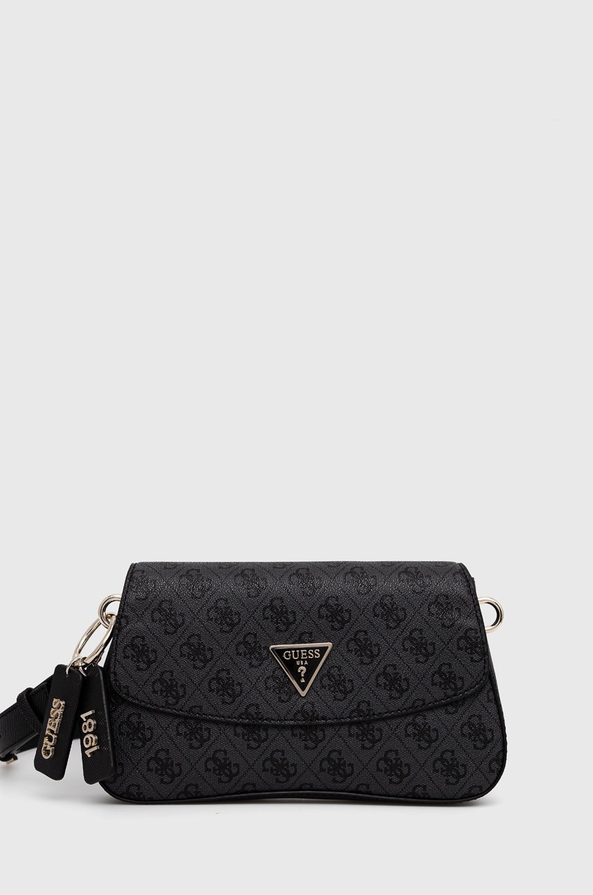 

Чанта Guess в черно, Черен