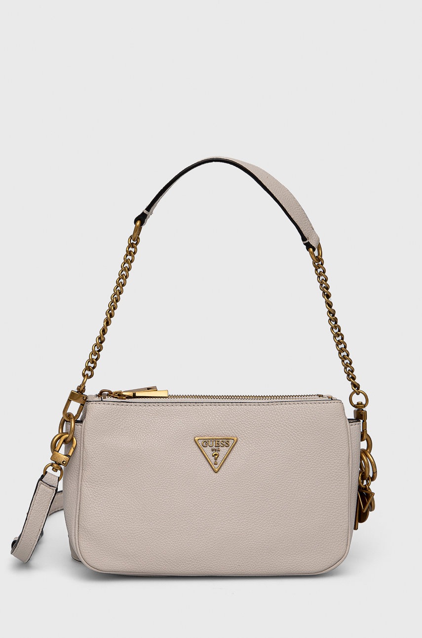 

Чанта Guess в жълто, Бежов