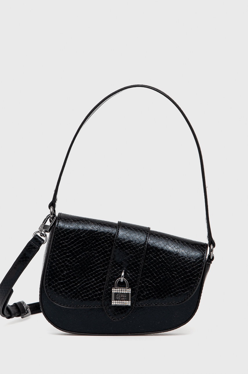 

Чанта Guess в черно, Черен