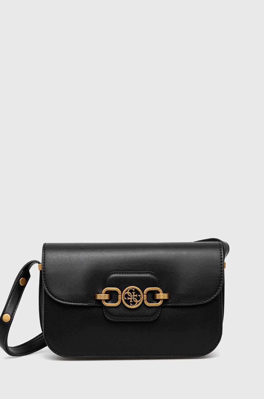 

Чанта Guess в черно, Черен