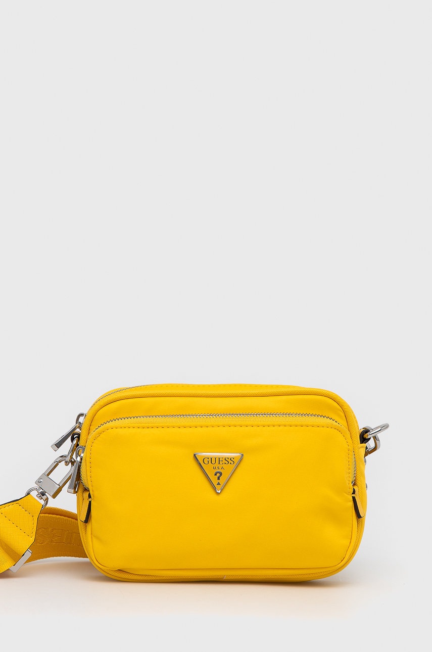 

Чанта Guess в жълто, Жълт