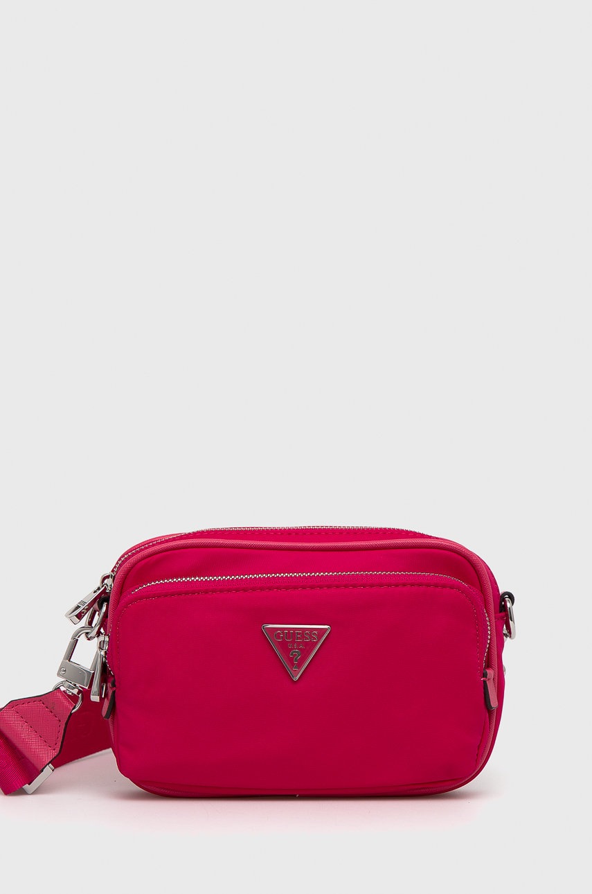 

Чанта Guess в розово, Розов