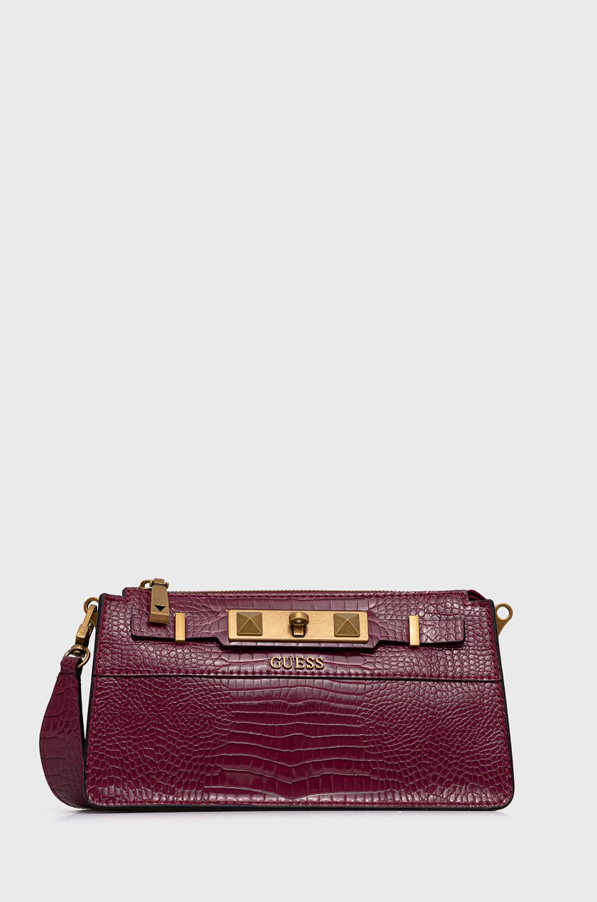 

Чанта Guess в лилаво, Виолетов