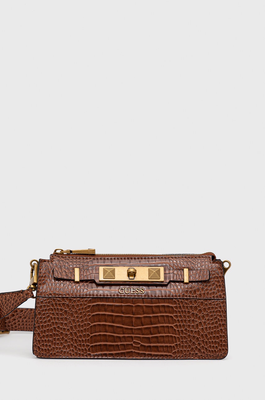 

Чанта Guess в кафяво, Кафяв