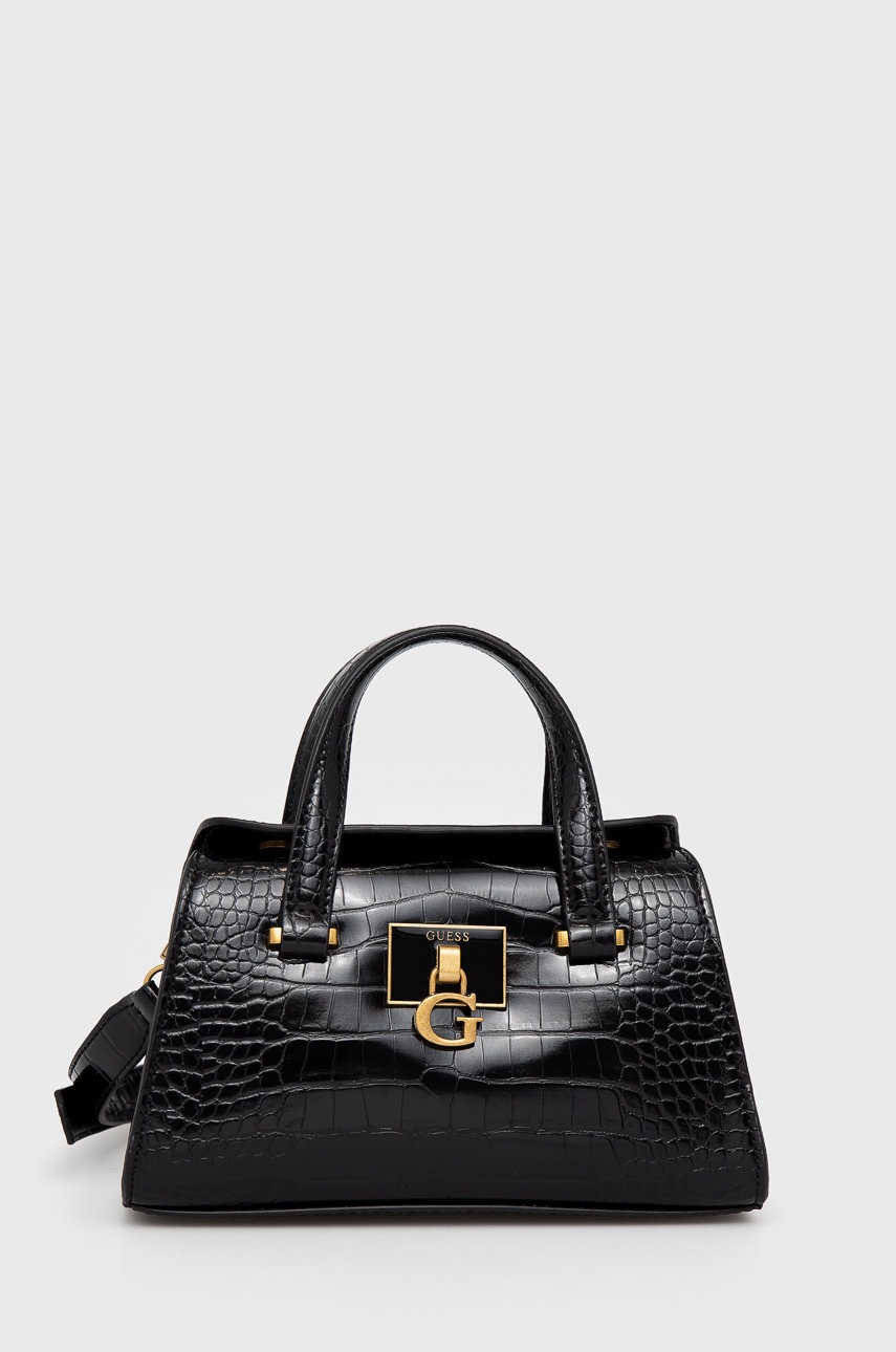 

Чанта Guess в черно, Черен