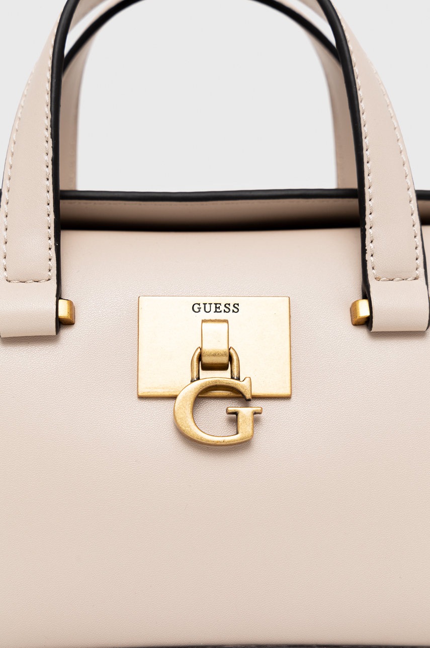 

Сумочка Guess колір бежевий