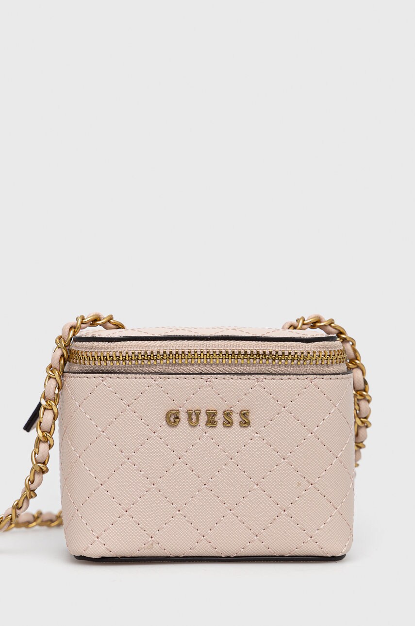 

Чанта Guess в розово, Розов