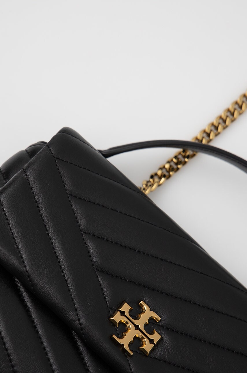 

Кожаная сумочка Tory Burch цвет чёрный