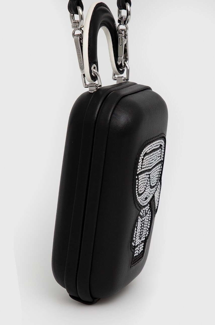 

Сумочка Karl Lagerfeld колір чорний