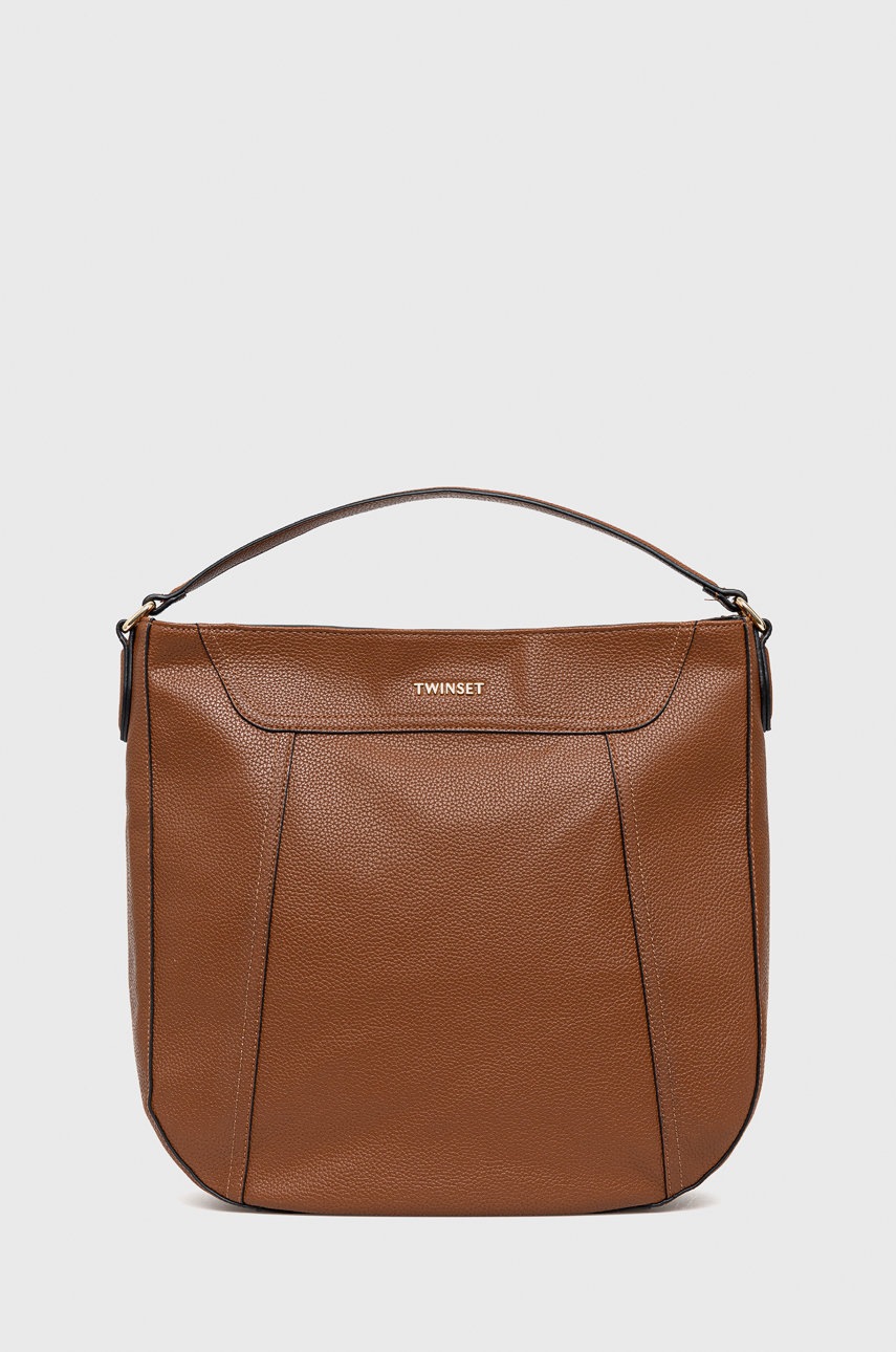 

Чанта Twinset в кафяво, Кафяв