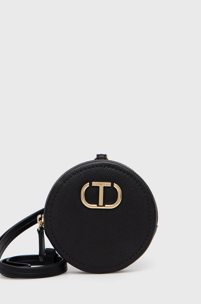 

Портфейл Twinset в черно, Черен