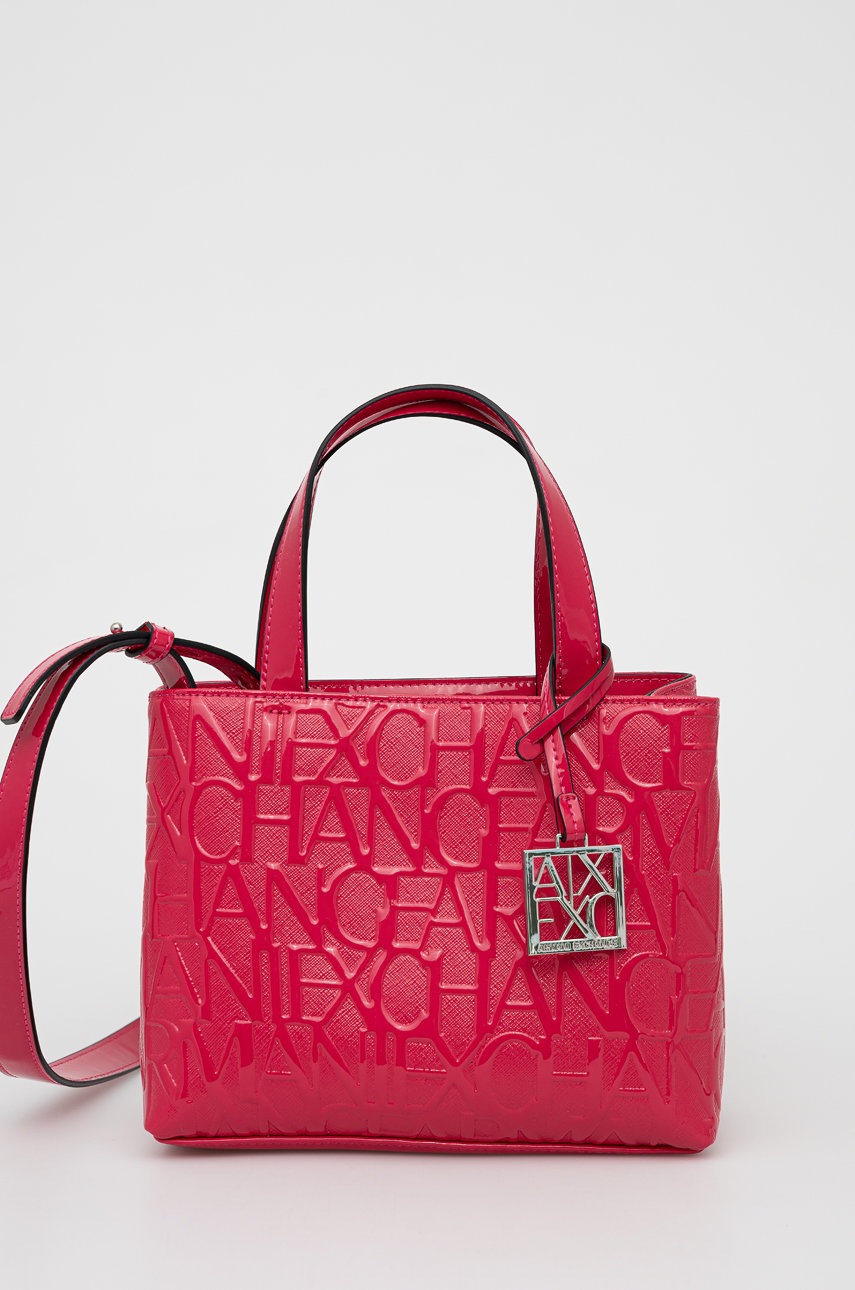 

Armani Exchange - Чанта, Розов