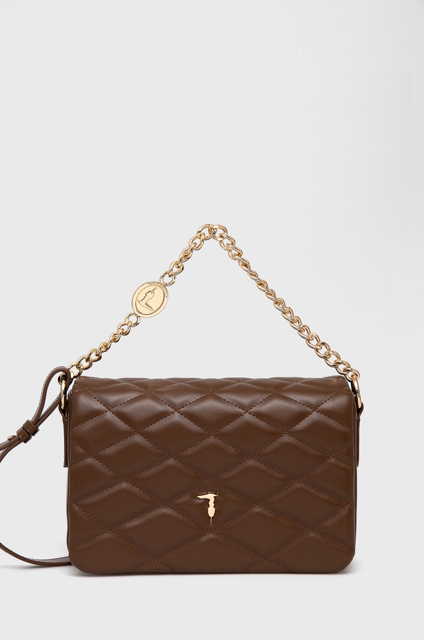

Чанта Trussardi в кафяво, Кафяв
