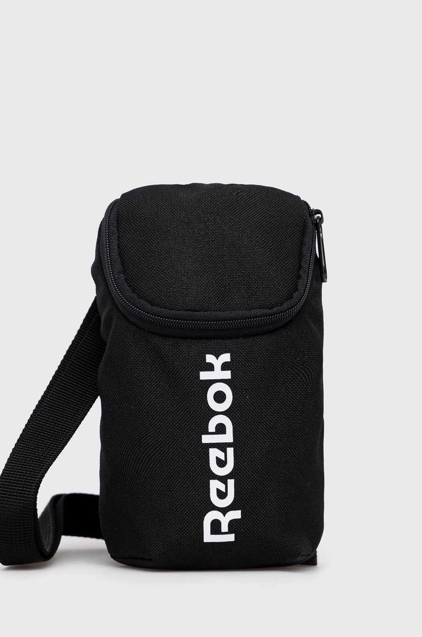 Τσαντάκι Reebok χρώμα: μαύρο