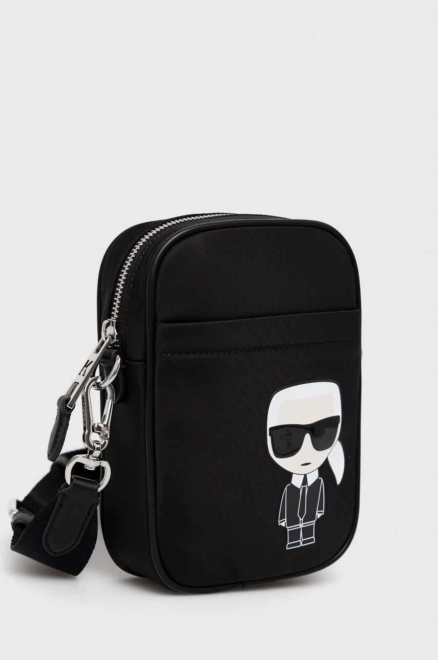 

Сумочка Karl Lagerfeld колір чорний