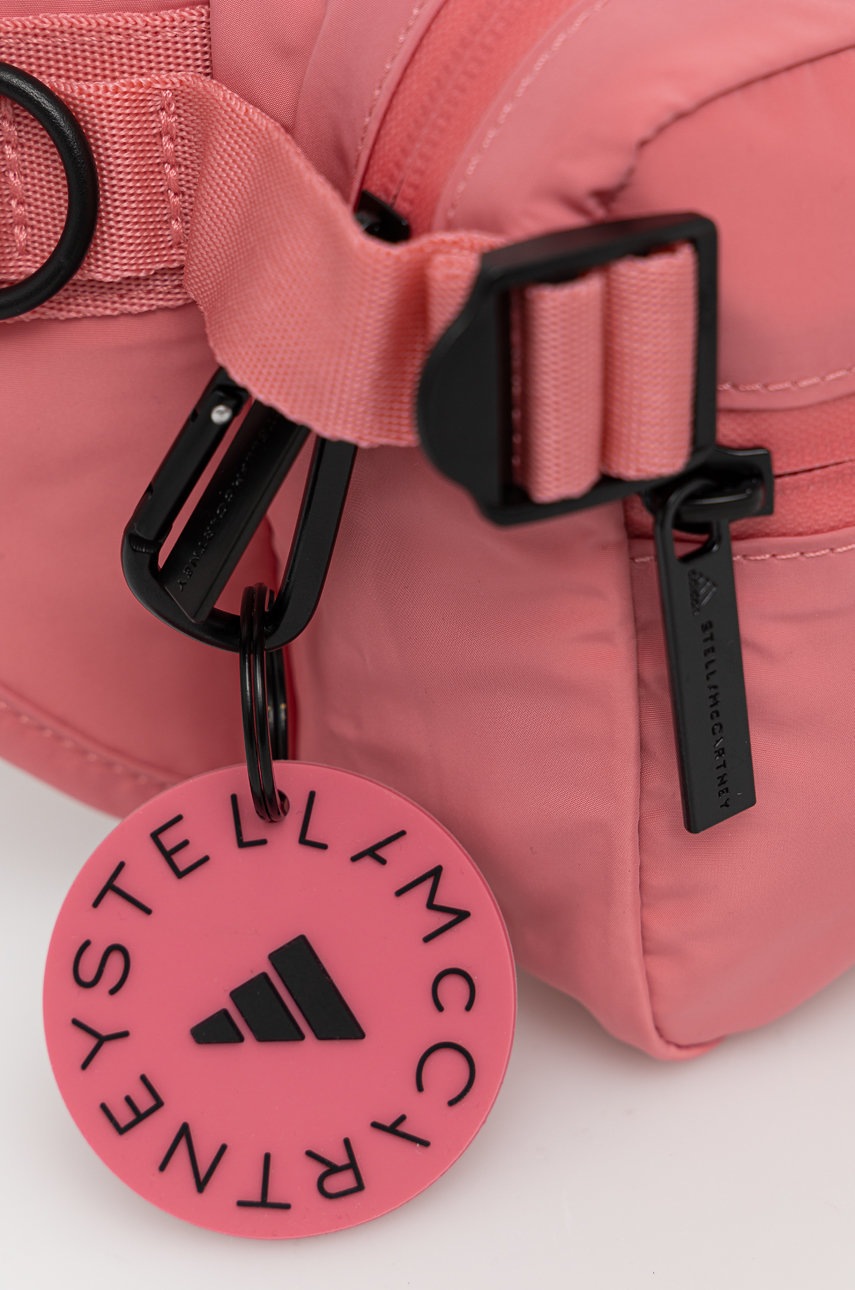 

Сумка на пояс adidas by Stella McCartney колір рожевий