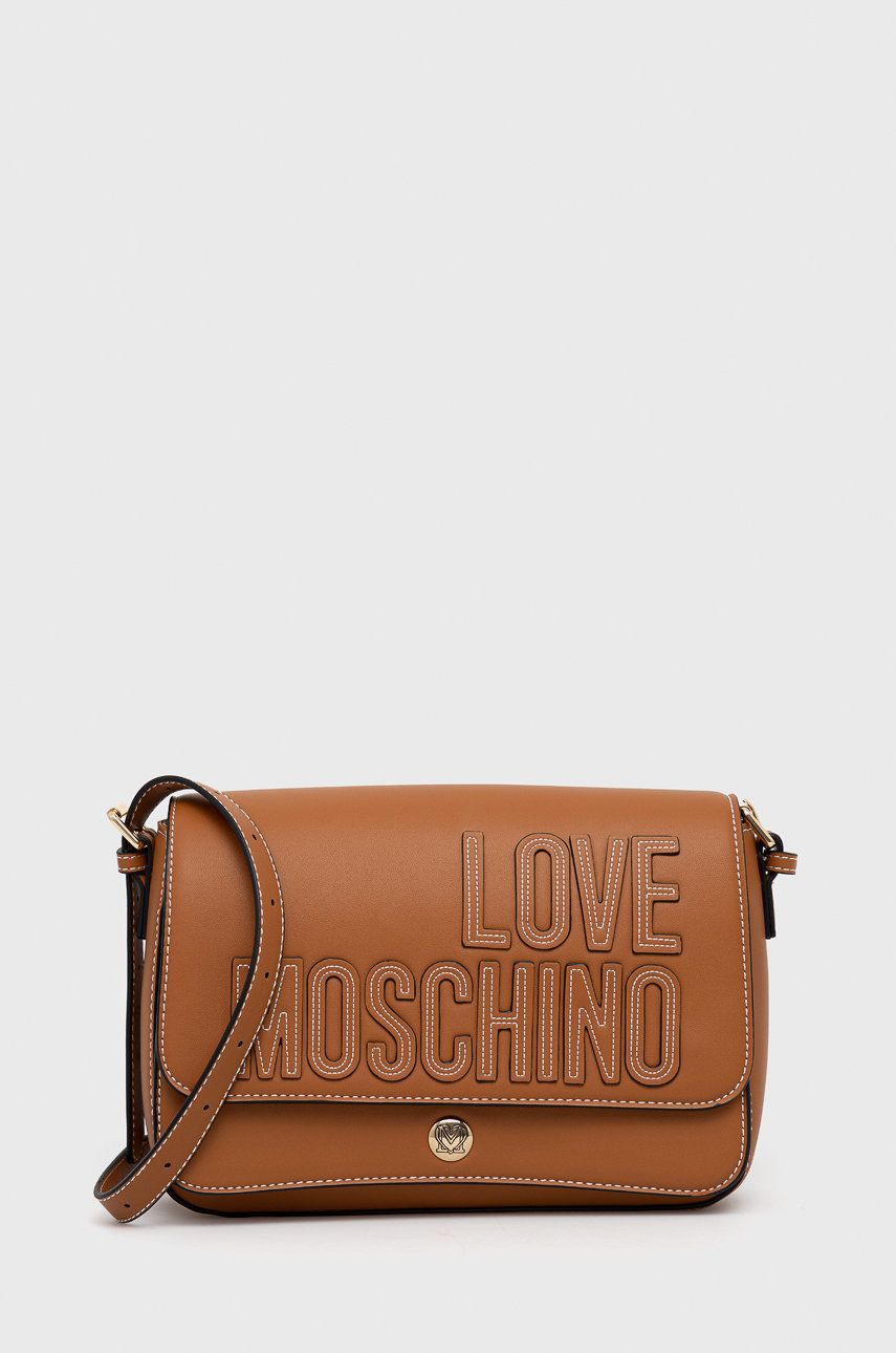 Love Moschino Poșetă culoarea maro ANSWEAR ANSWEAR