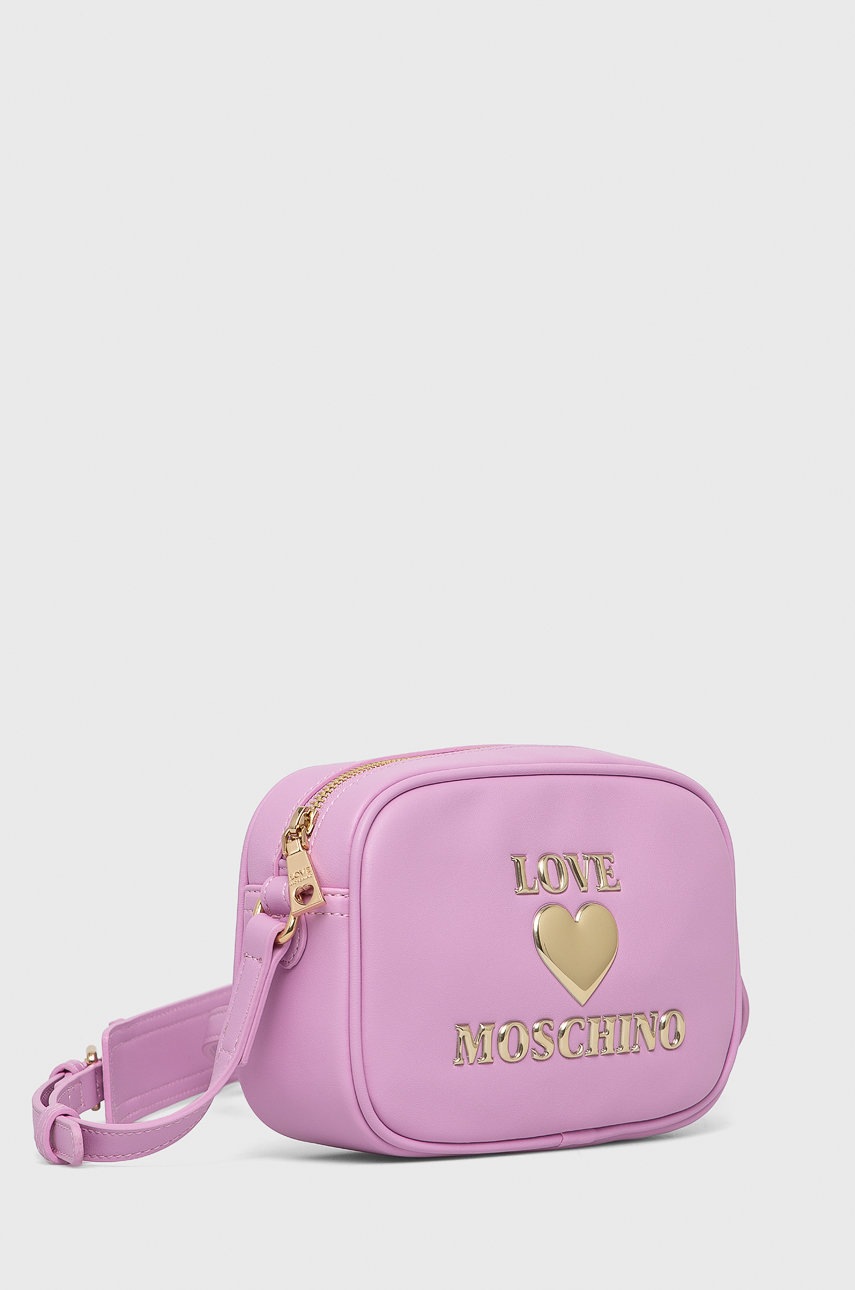 

Сумочка Love Moschino колір рожевий