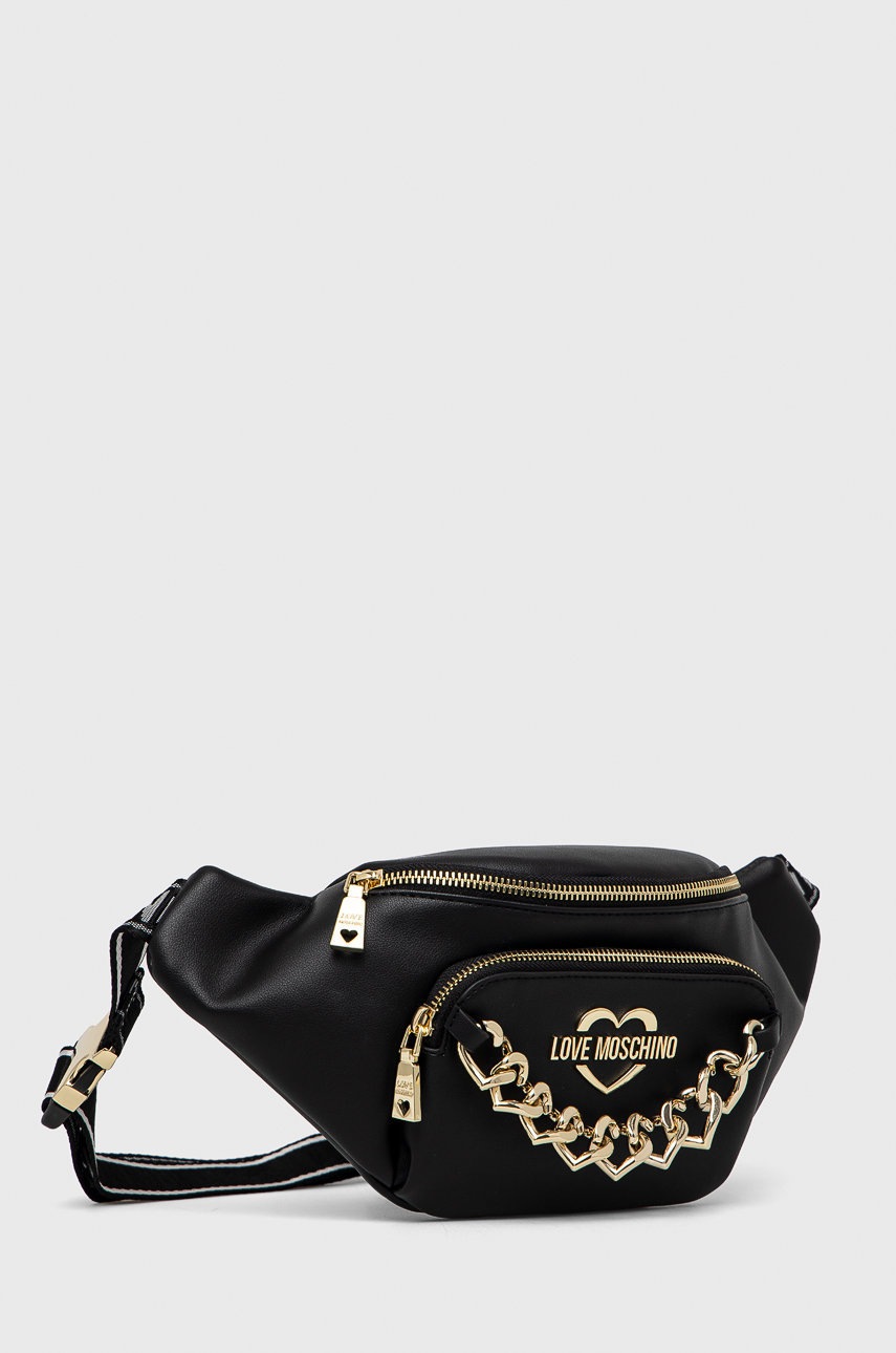 

Сумка на пояс Love Moschino цвет чёрный