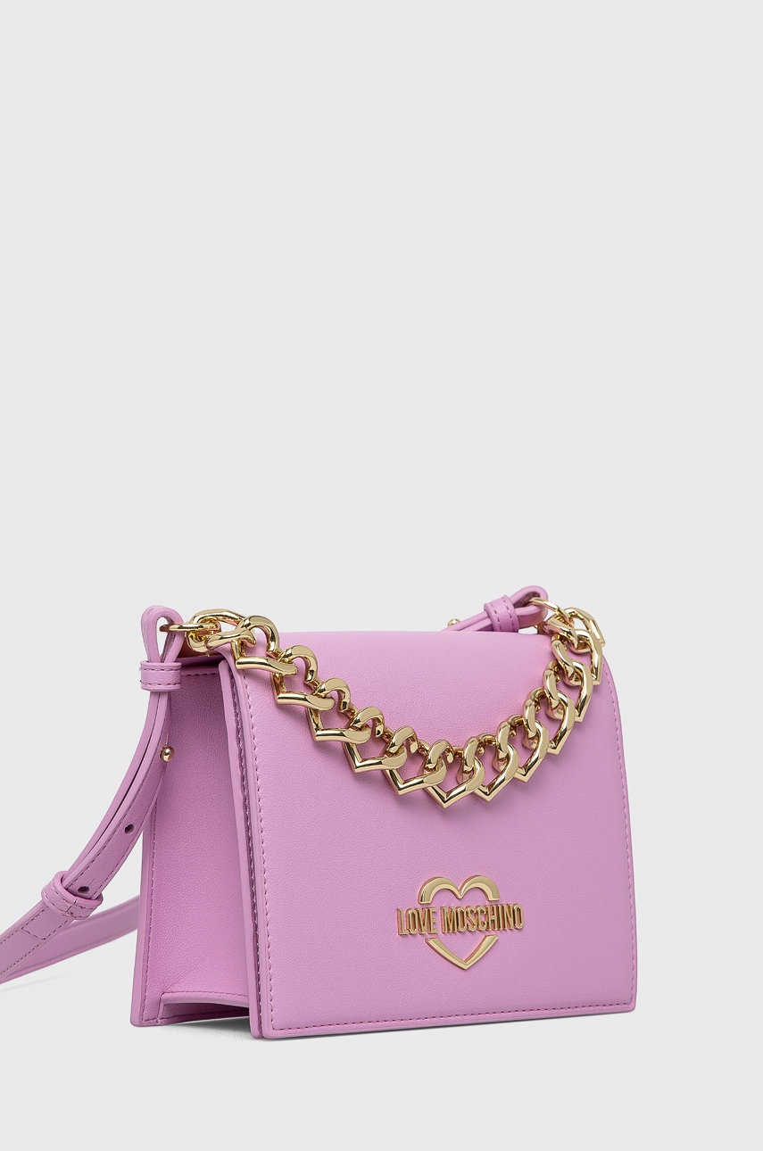

Сумочка Love Moschino цвет розовый