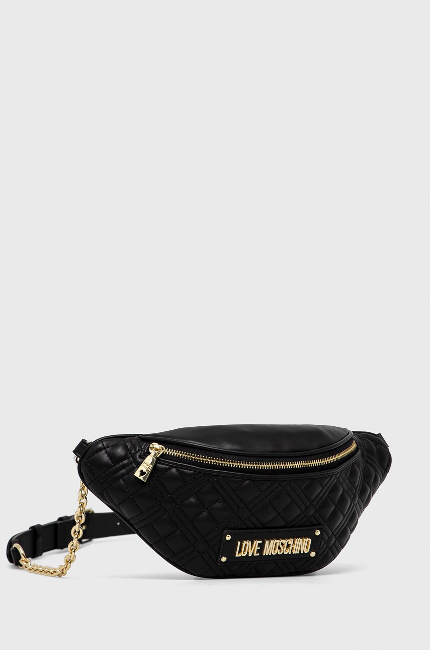 

Сумка на пояс Love Moschino цвет чёрный