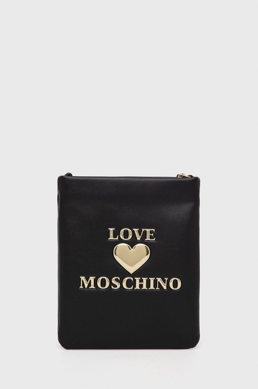 Love Moschino Poșetă culoarea negru answear.ro imagine megaplaza.ro