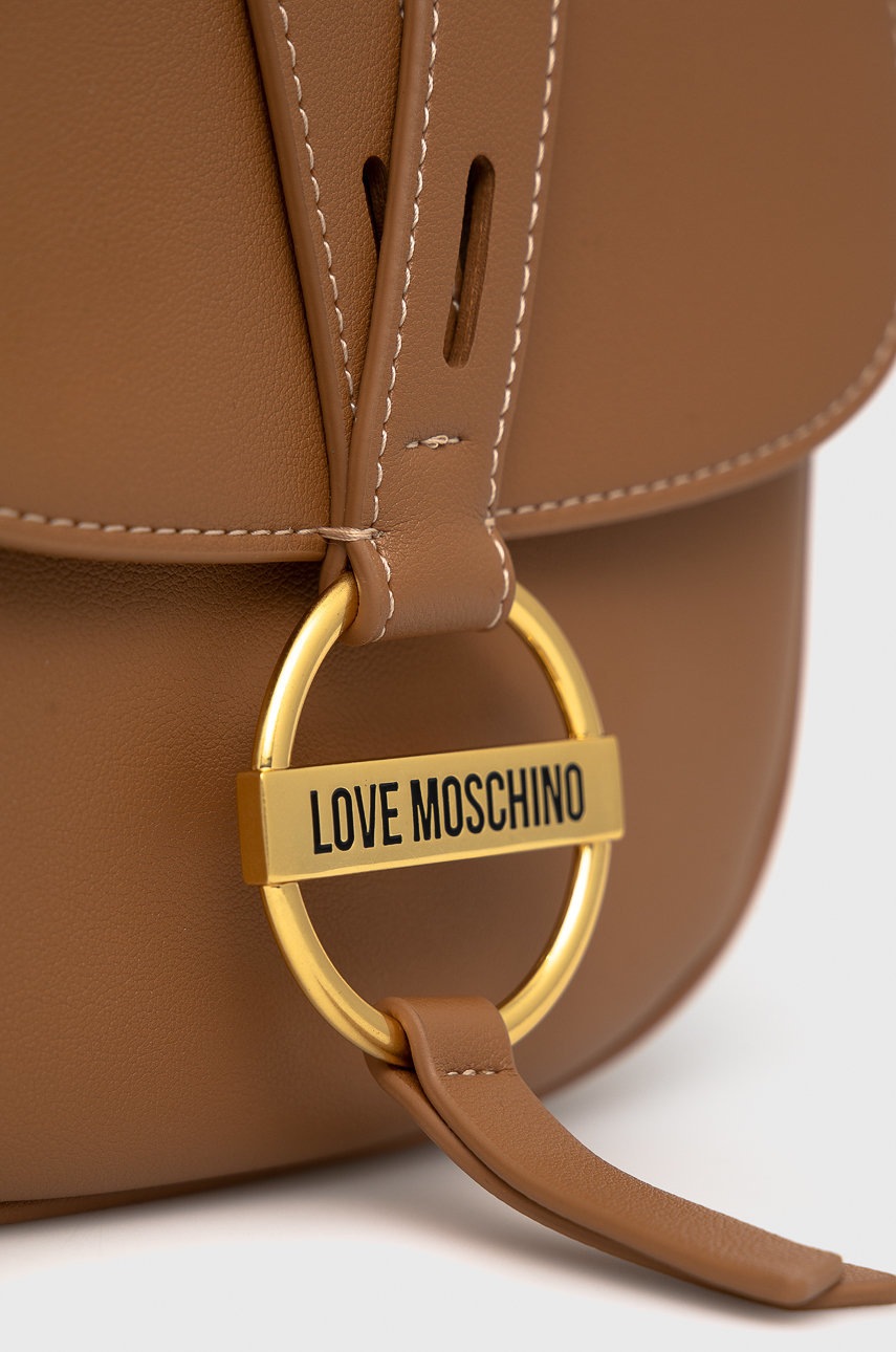 

Сумочка Love Moschino колір коричневий