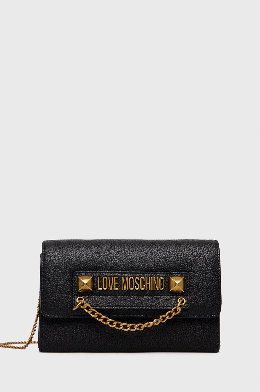 

Чанта Love Moschino в черно, Черен