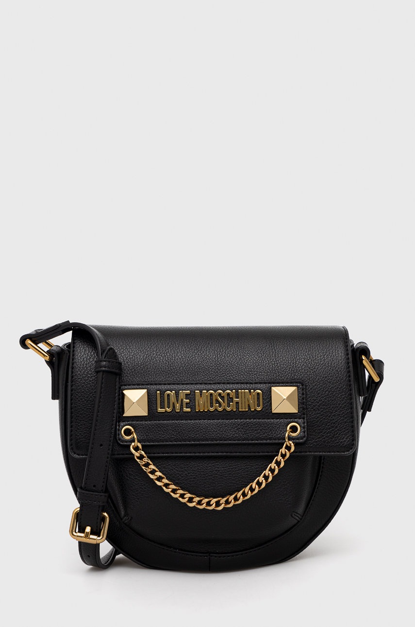 

Чанта Love Moschino в черно, Черен
