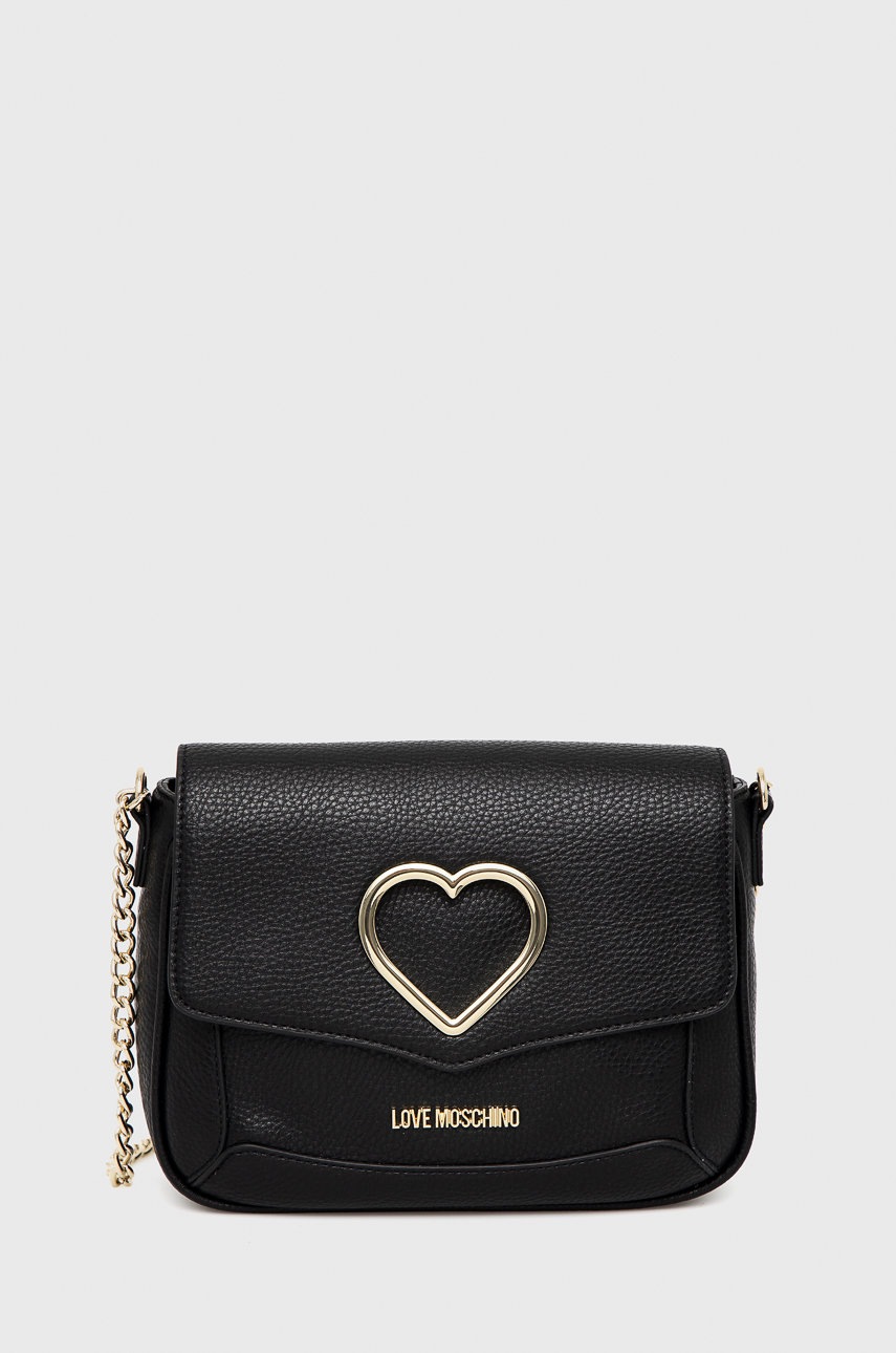 

Чанта Love Moschino в черно, Черен