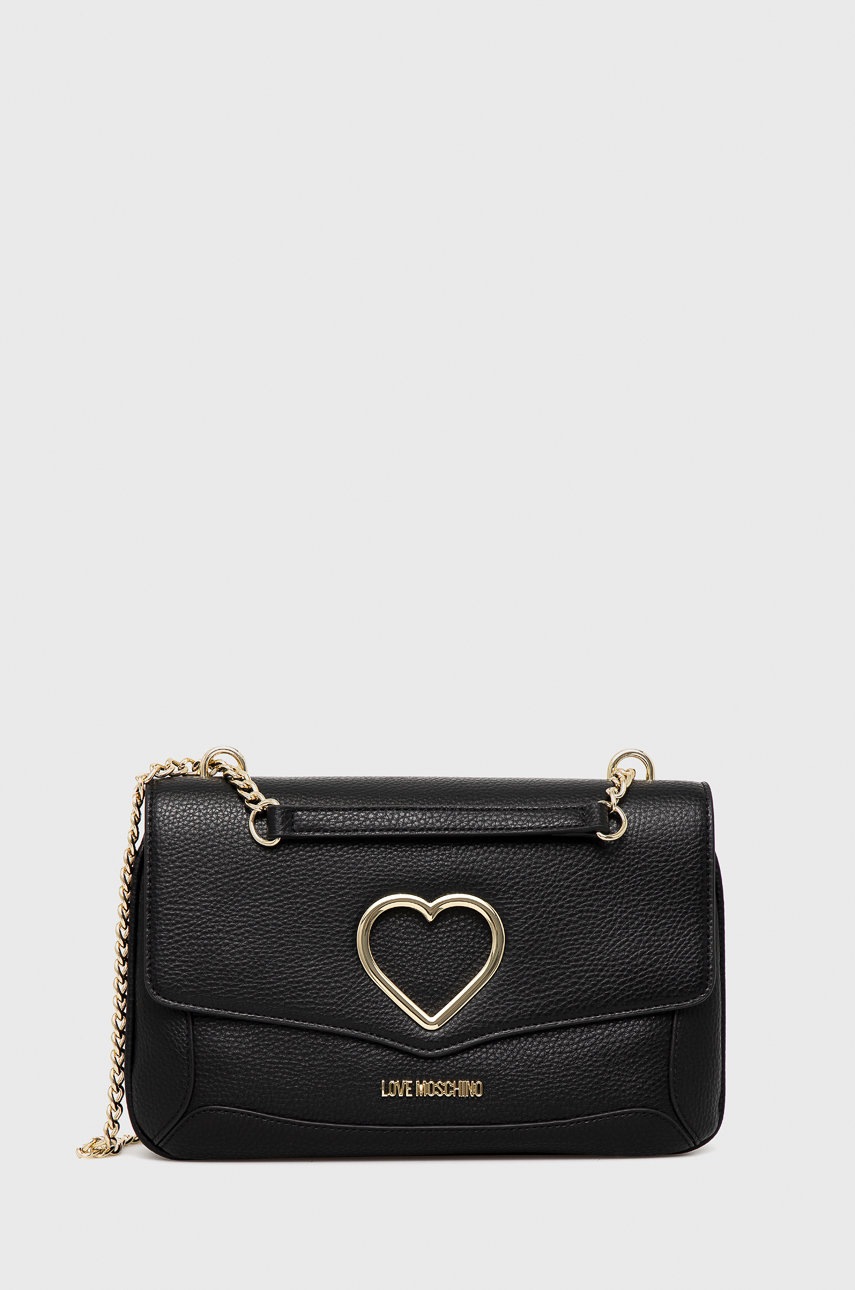 

Чанта Love Moschino в черно, Черен