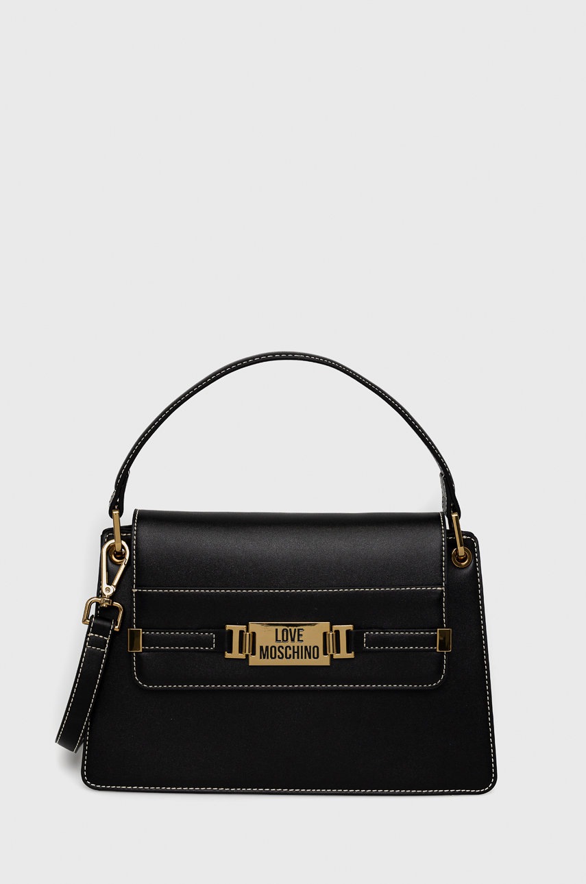 

Чанта Love Moschino в черно, Черен