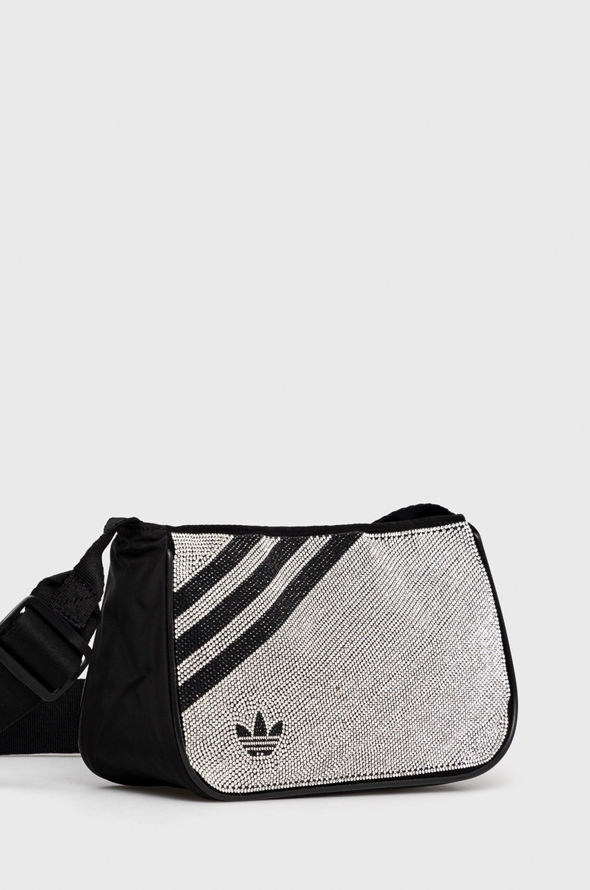 

Сумка на пояс adidas Originals колір срібний