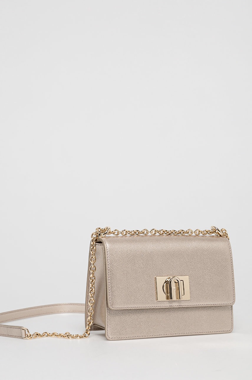 

Кожаная сумочка Furla 1927 цвет розовый