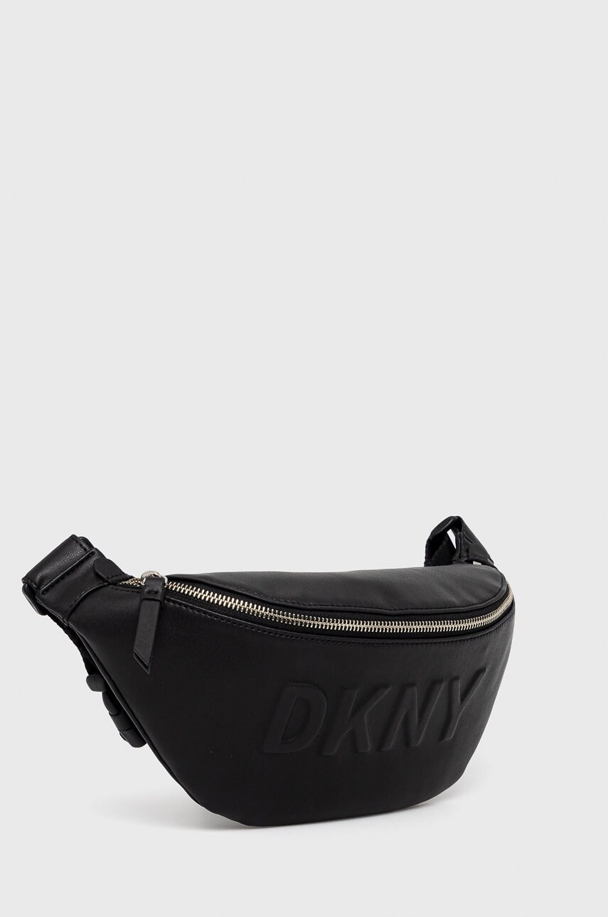 

Сумка на пояс Dkny колір чорний