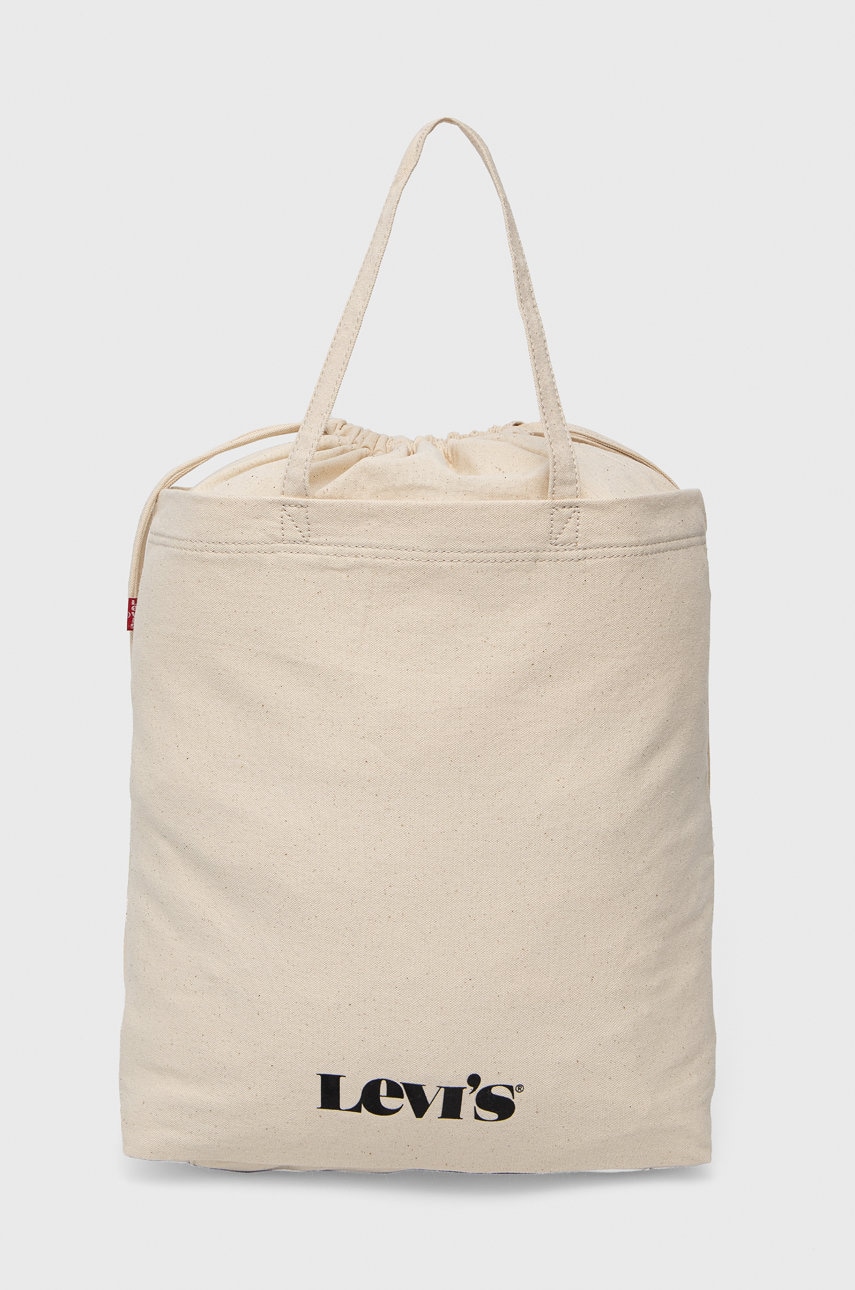 Levi's poșetă culoarea crem