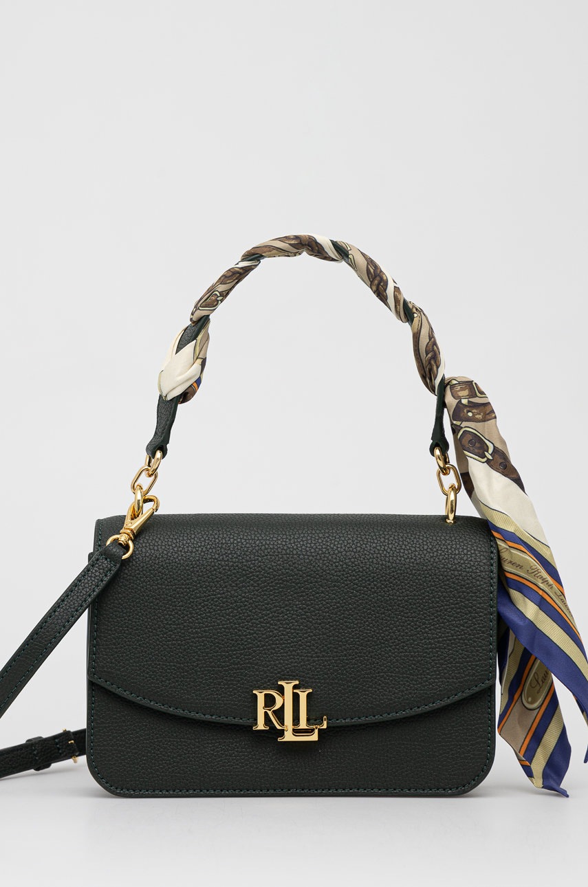 

Lauren Ralph Lauren - Кожена чанта, Зелен