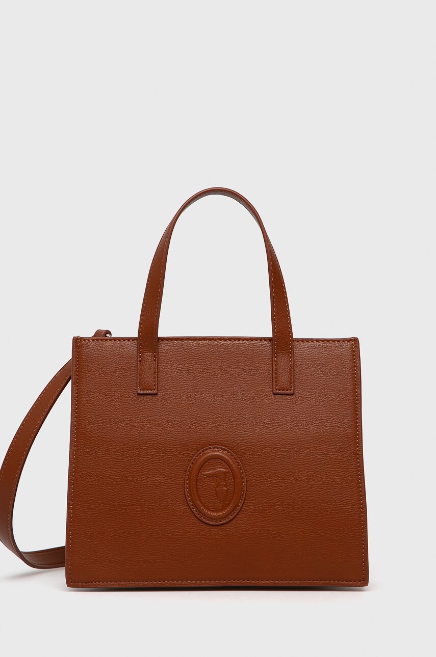 

Чанта Trussardi в кафяво, Кафяв