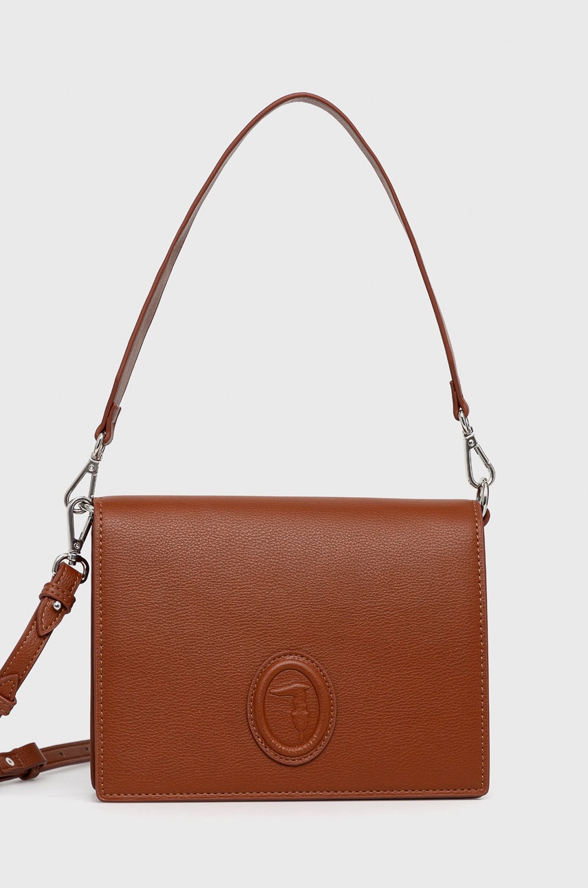 

Чанта Trussardi в кафяво, Кафяв