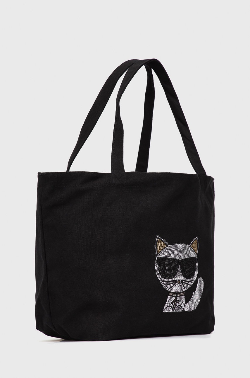 

Сумочка Karl Lagerfeld колір чорний