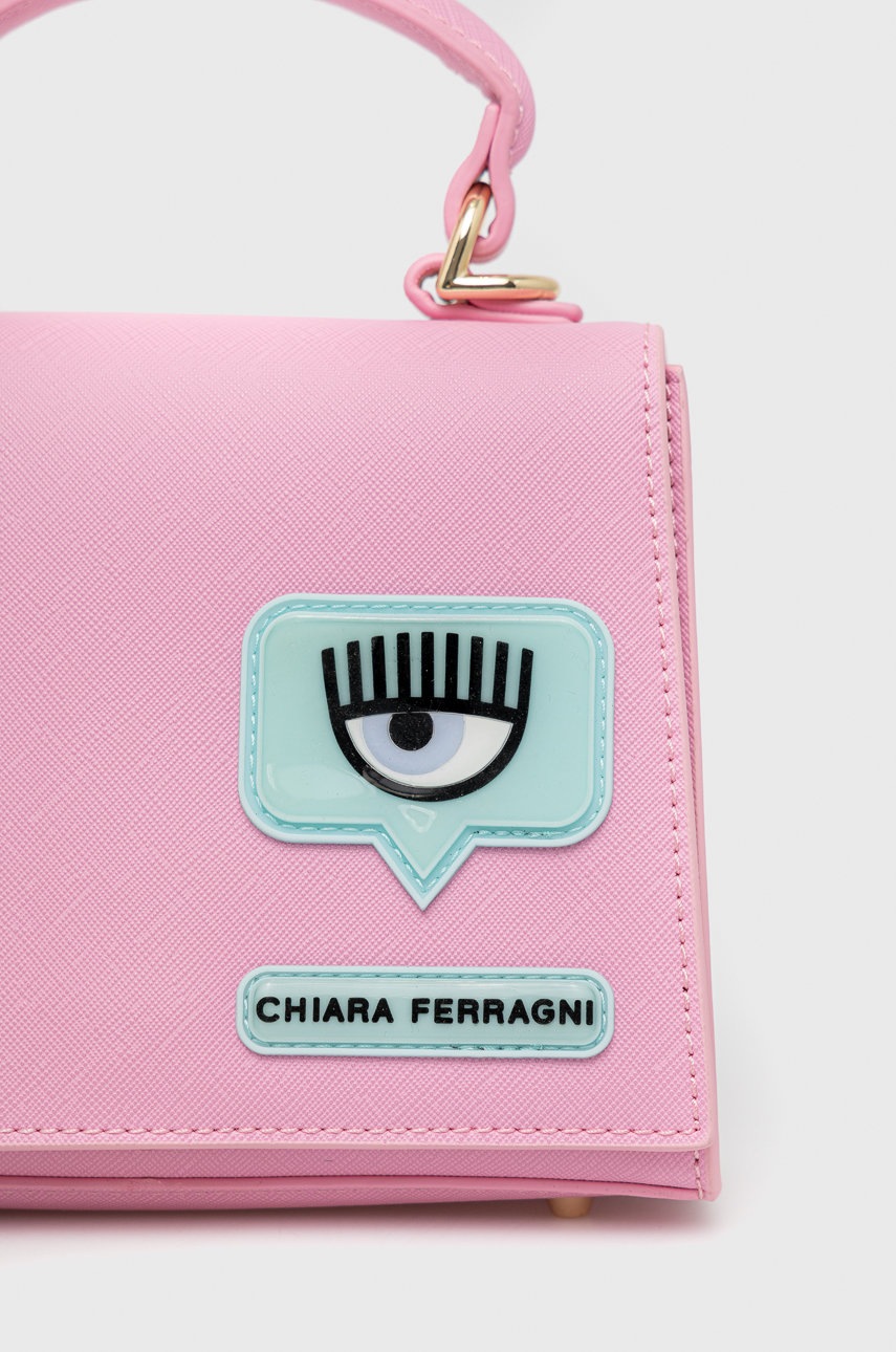 

Сумочка Chiara Ferragni цвет розовый