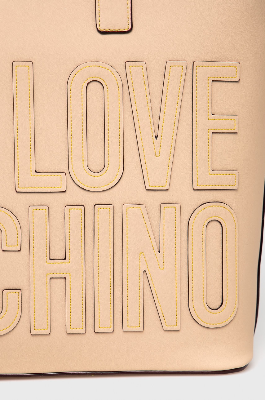 

Сумочка Love Moschino колір прозорий