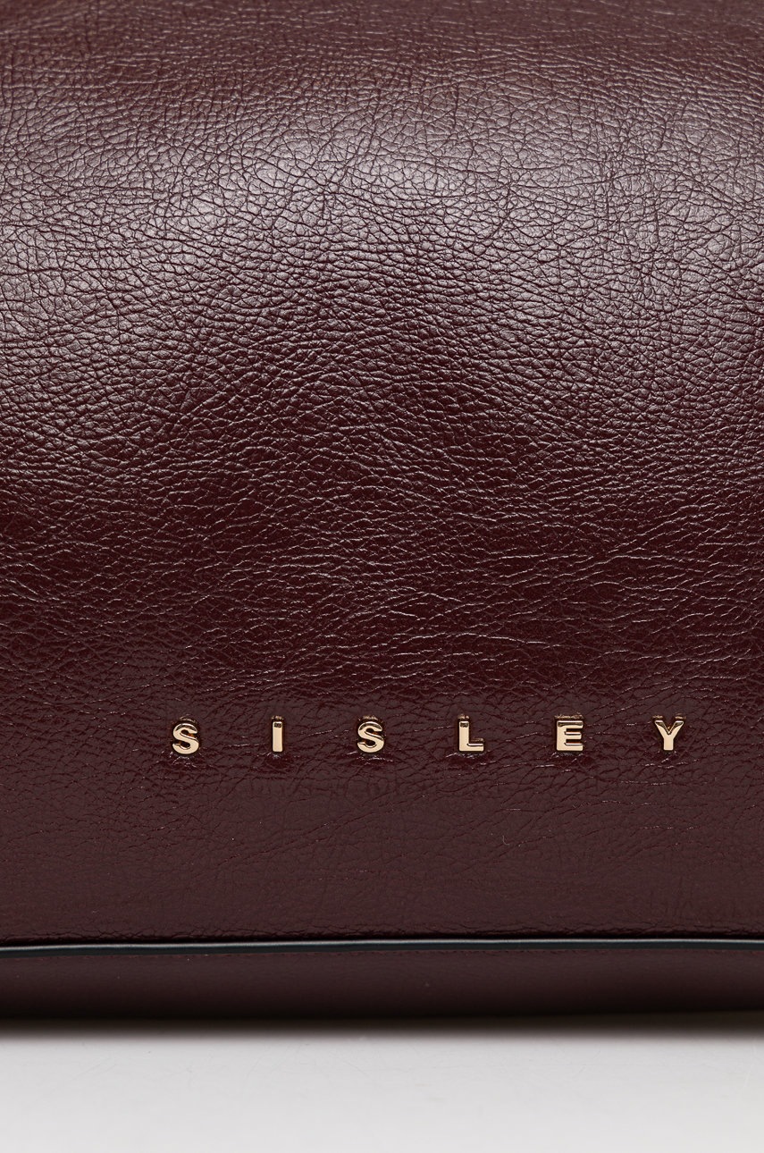 

Сумочка Sisley колір бордовий