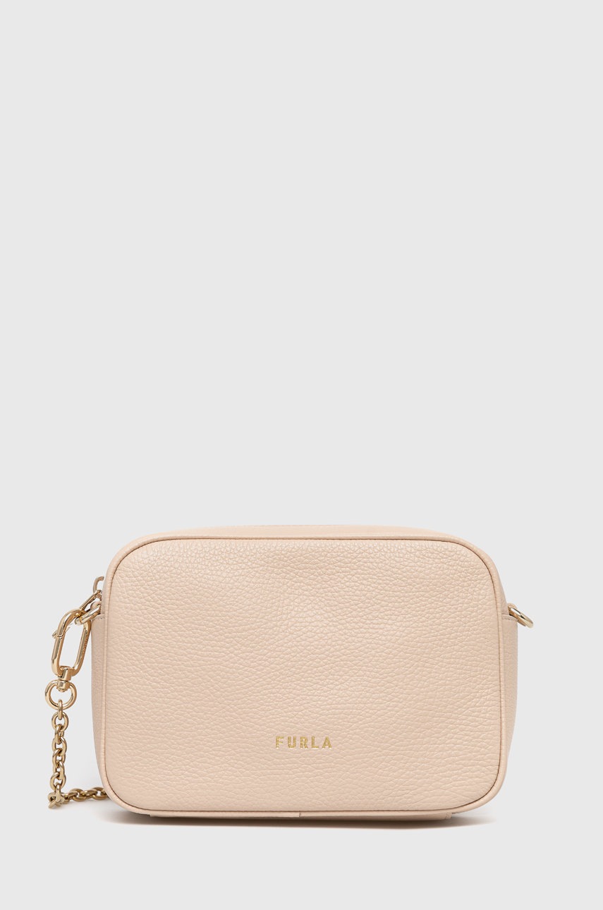 

Furla - Кожена чанта Real Mini, Розов