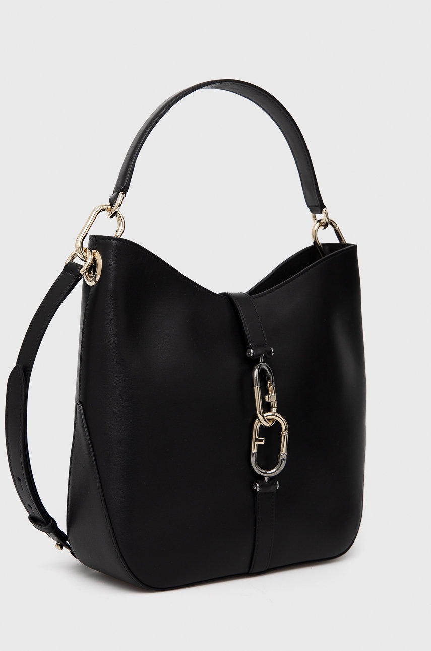 

Кожаная сумочка Furla Sirena цвет чёрный
