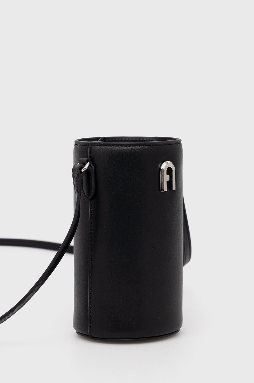 

Кожаная сумочка Furla цвет чёрный