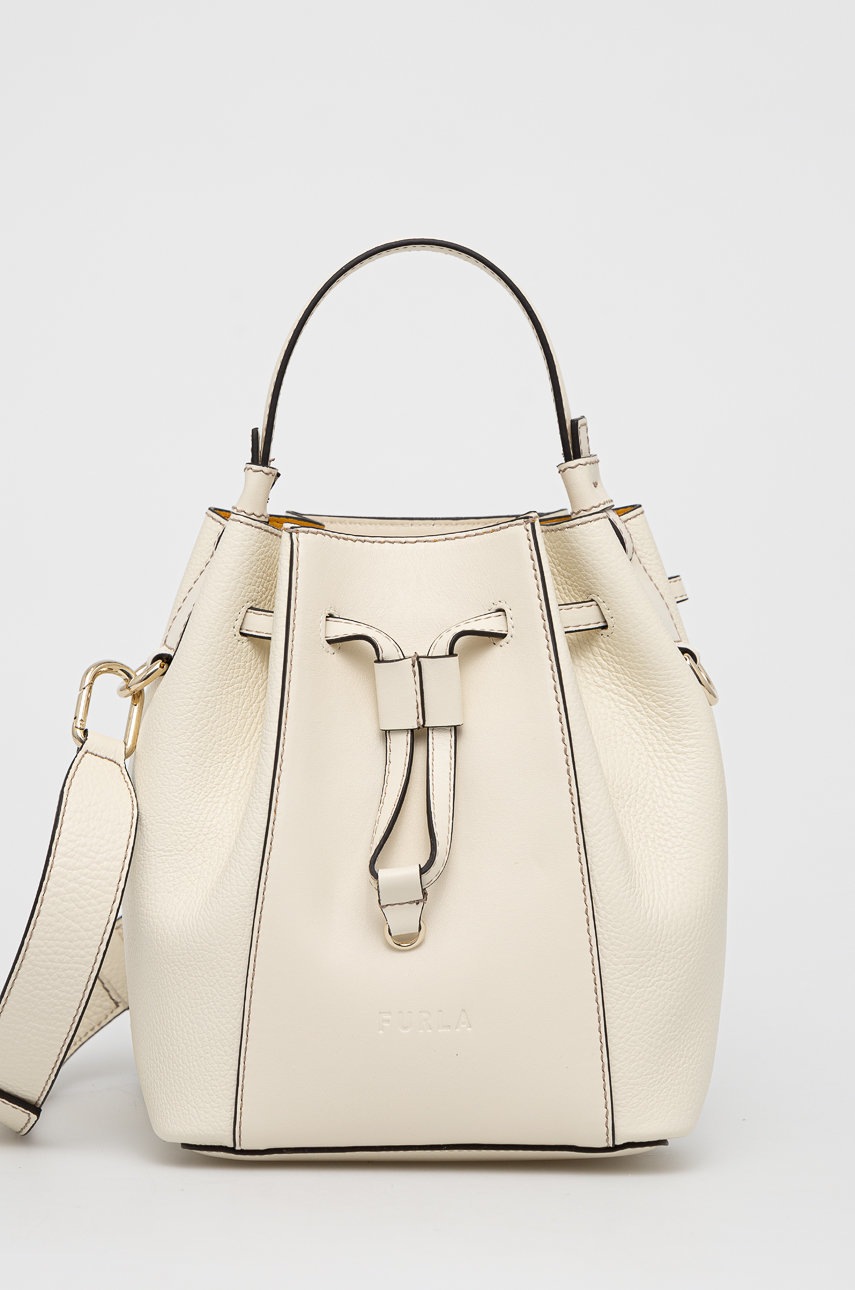 

Furla - Кожена чанта, Бежов